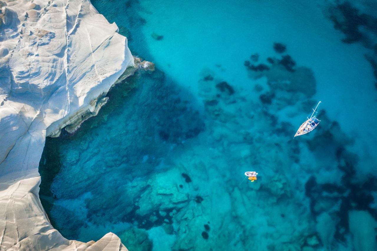 Psaravolada Hotel Milos Agia Kiriaki Beach  Eksteriør billede