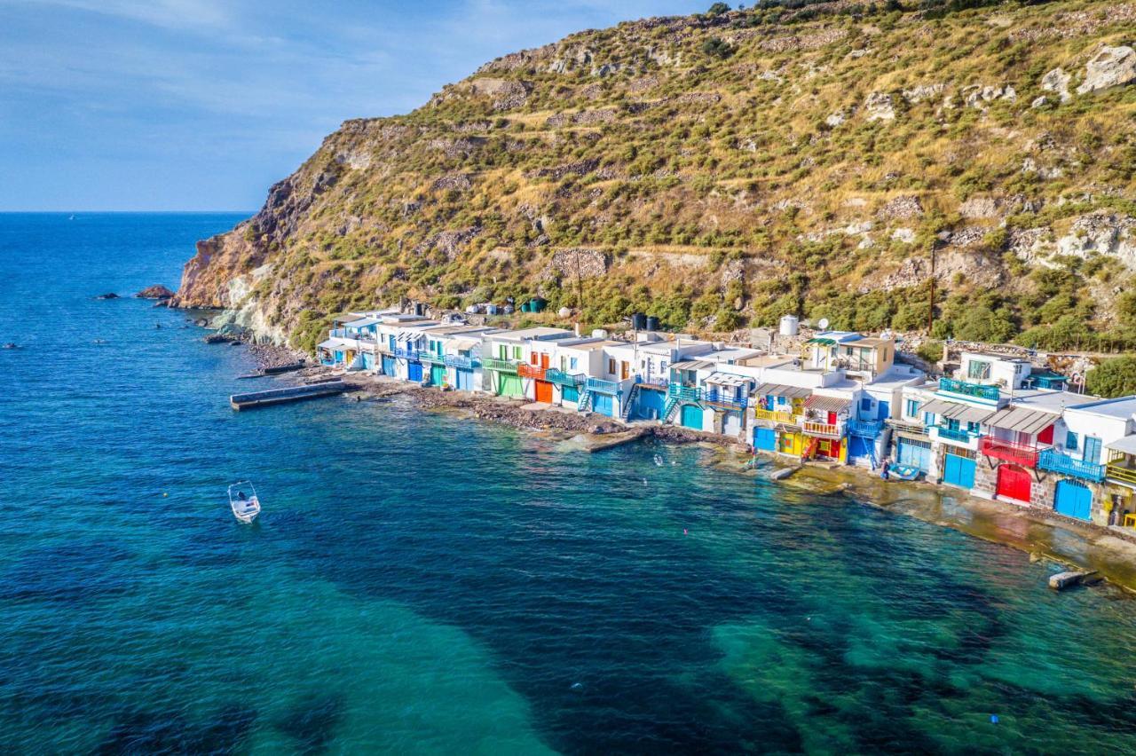 Psaravolada Hotel Milos Agia Kiriaki Beach  Eksteriør billede