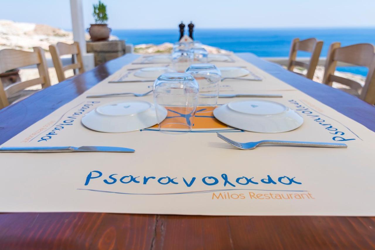 Psaravolada Hotel Milos Agia Kiriaki Beach  Eksteriør billede